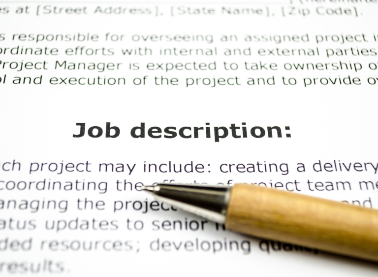Writing an Executive Assistant Job Description